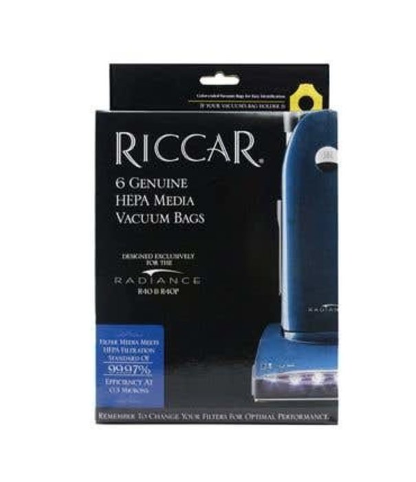 Riccar & Simplicity Riccar Hepa Bags - R40 Models Type P (6 Pack)