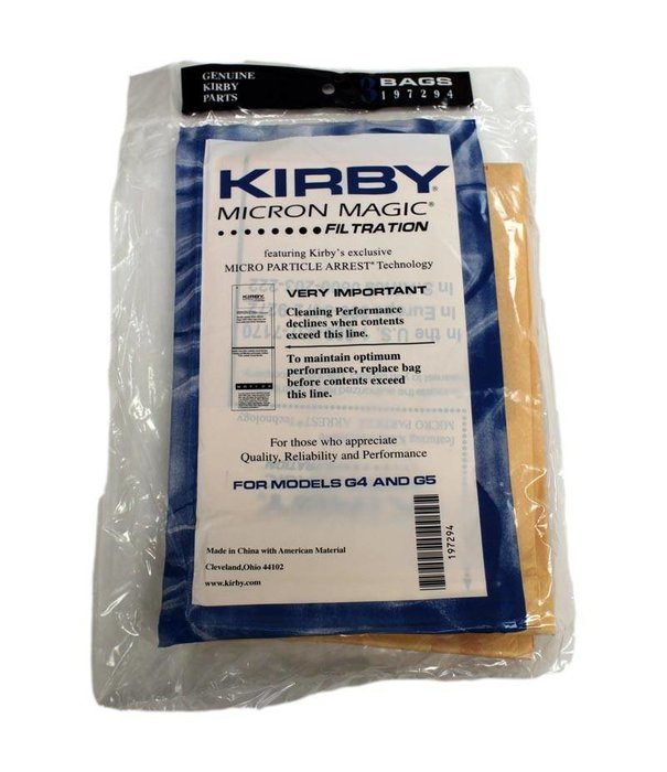 Kirby Disposable Bags - Kirby G4/G5 (3 Pack)