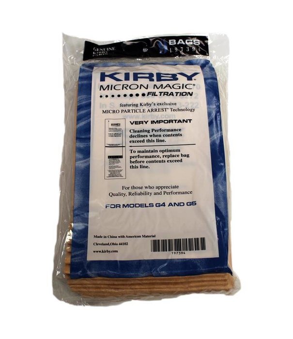 Kirby Disposable Bags - Kirby G4/G5 (9 pack)