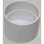 Stop Coupling  - Central Vacuum (2" White)