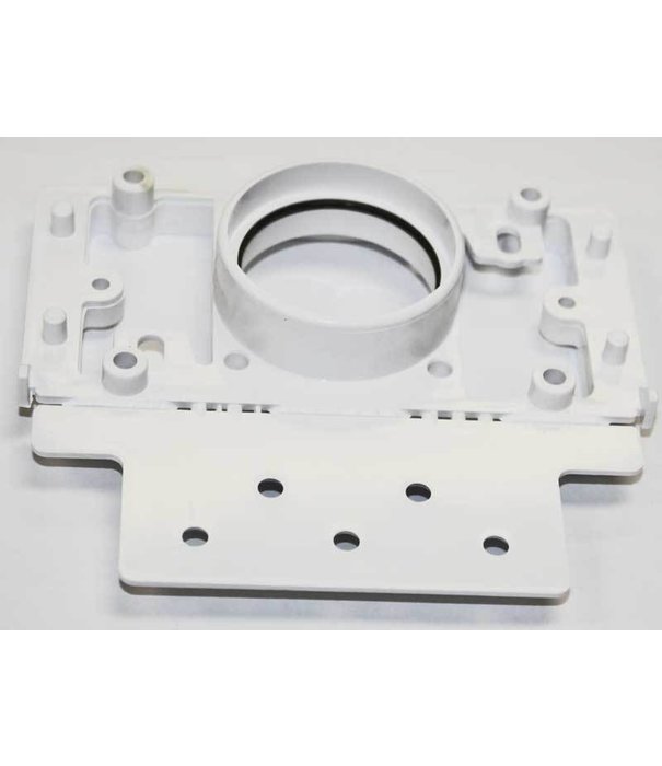 Central Vacuum Mounting Plate - Central Vacuum (2" White)