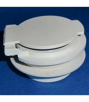 Intake Tank Fitting - Central Vacuum (White)