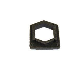 Brush End Cap - Eureka / Sanataire Hex ends (Rubber)