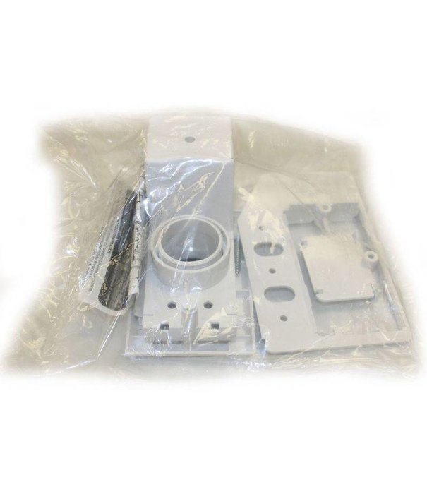 Central Vacuum Supervalve Inlet Door Kit - Central Vacuum (White 110v 3/4 Door)