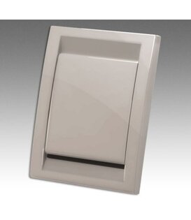 Deco Inlet Valve Door - Central Vacuum (Black Nickel)