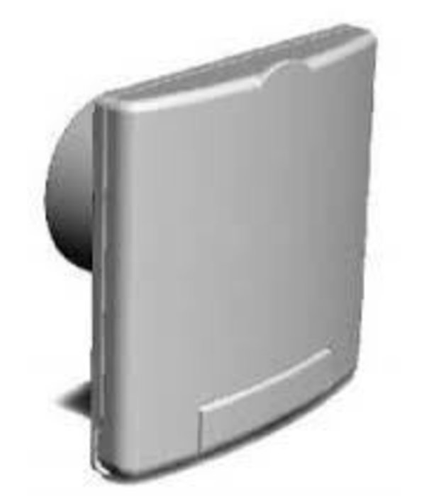 Central Vacuum Square Inlet Valve Door - Plastiflex VEX-S (White)