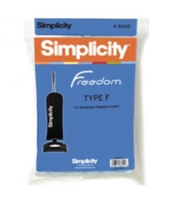 Riccar & Simplicity Simplicity Paper Bags - Type F (6 Pack)