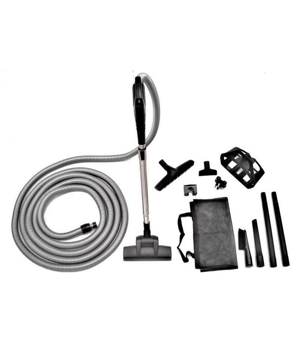 Central Vacuum Central Vacuum Hose Kit - Wessel Werk Superior Collection 35' (Gray)