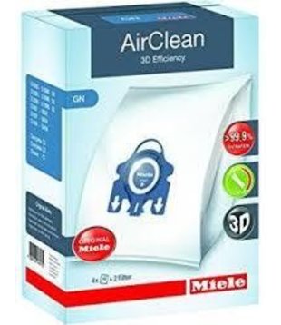 Miele Bags - Type G/N 3D AirClean (4 Pack)