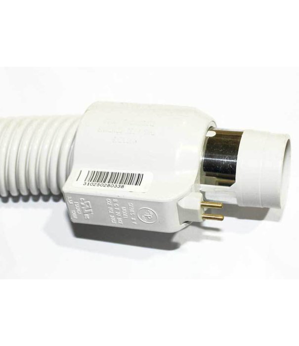 Central Vacuum Central Vacuum Hose -  1-3/8" CP Gas Pump with Direct Connect (30' White)