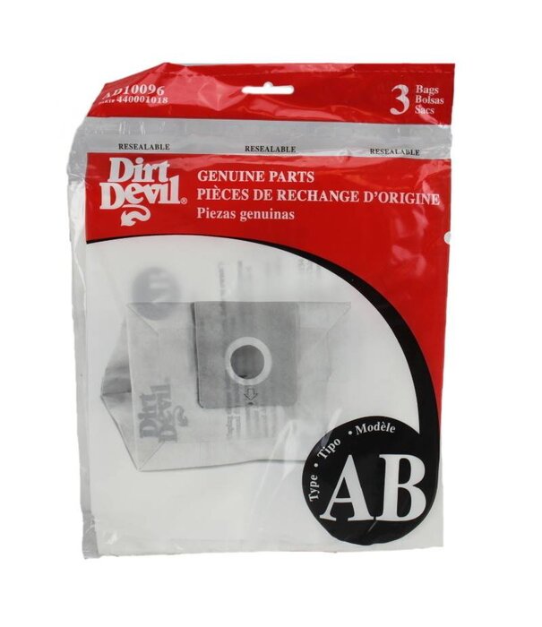 Dirt Devil Dirt Devil Bags - Type AB (3 Pack) OEM