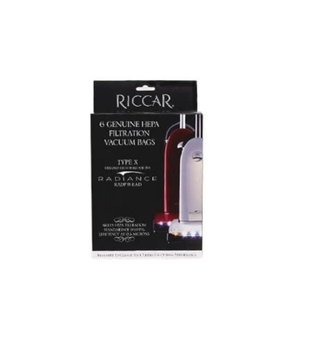 Riccar Hepa Bags - Radiance Type X (6 Pack)