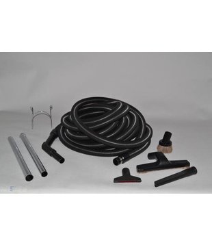 Garage Hose Kit - Central Vacuums (Black 50')