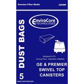 GE & Premier EnviroCare Bags - Swivel Top (5 Pack)