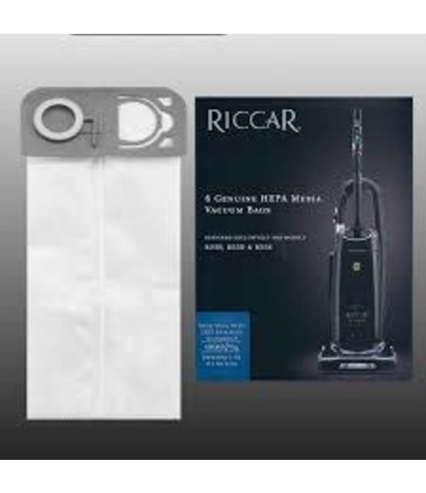 Riccar & Simplicity NLA Riccar Hepa Bags - R25 Models (6 Pack)