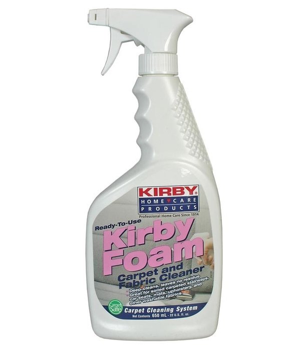 Kirby Ready to Use Carpet & Fabric Cleaner Foam - Kirby (22oz)