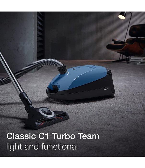 Miele Miele Canister Vacuum - Classic C1 Turbo Team PowerLine (Tech Blue)