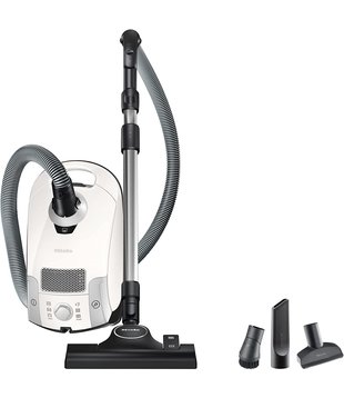 Miele Canister Vacuum - Compact C1 Pure Suction Powerline (Lotus White)