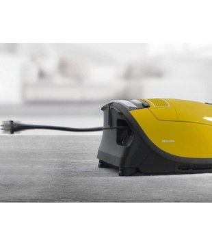Miele Canister Vacuum - Complete C3 Calima Powerline (Curry Yellow)