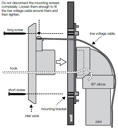 installing a central vacuum inlet valve