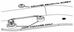 DrawerVac low voltage wiring