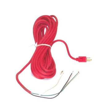 Cord - Oreck OEM 3 Wire Commercial (Red)