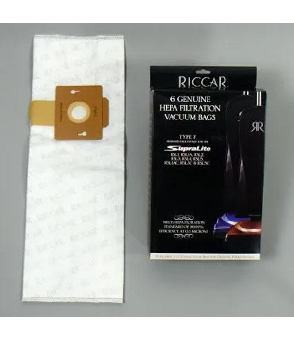 Riccar & Simplicity Riccar Hepa Bags - Supralite Type F (6 Pack)