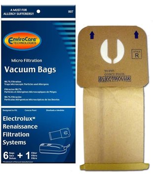 Electrolux EnviroCare Bags - Renaissance (6 Pack)