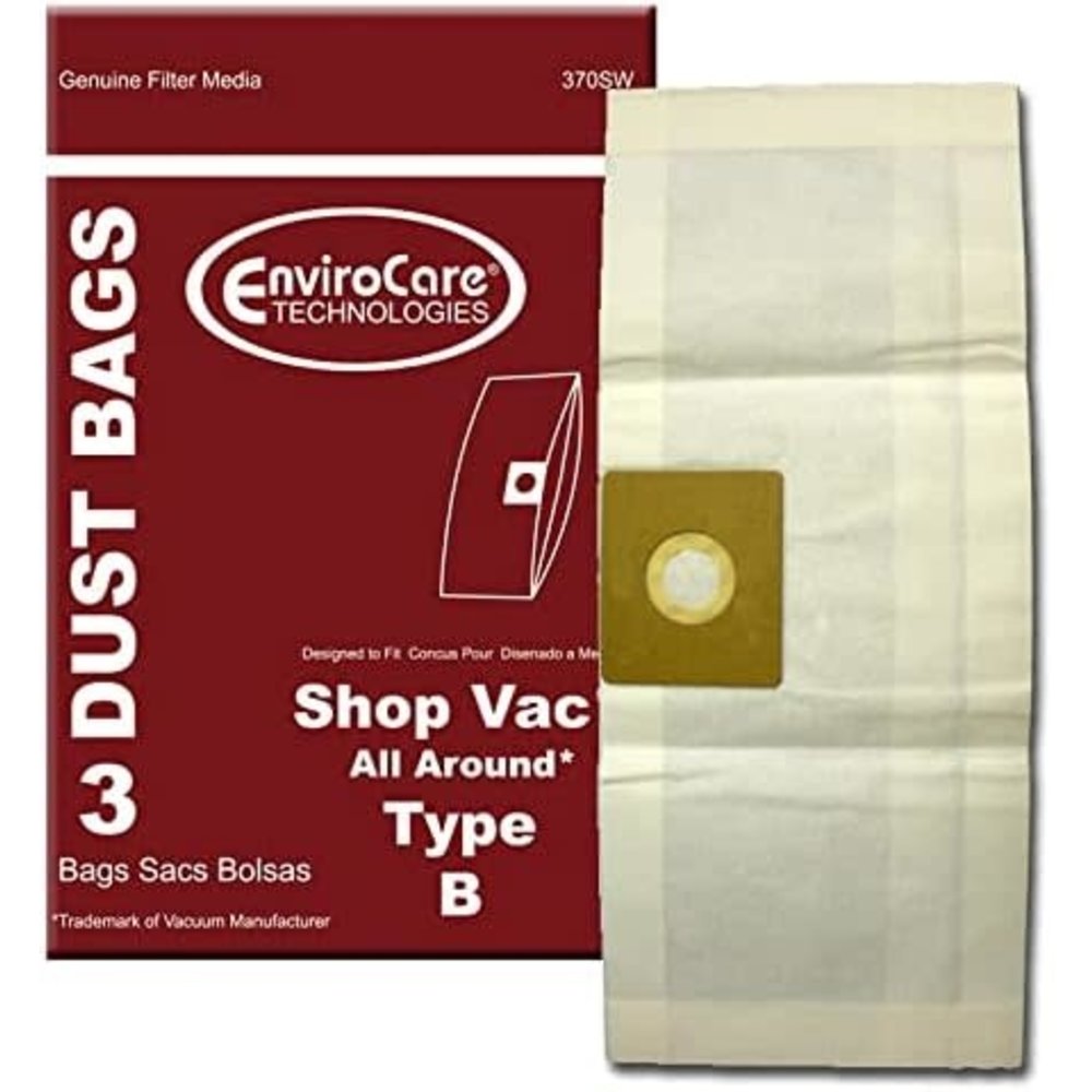 Enviroware EnviroCare Replacement Vacuum Cleaner Dust Bags Made To Fit Hoover Type K Canisters 12 Pack