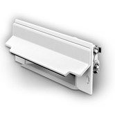 CanSweep VacPan -Sweep Inlet Valve - Central Vacuum (White)