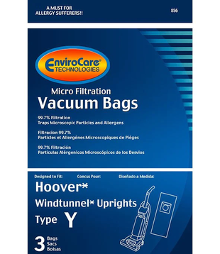 Hoover EnviroCare Bags - Type Y (3 Pack)