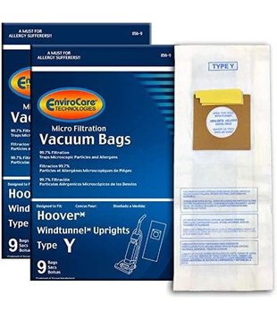 Hoover EnviroCare Bags - Type Y (9 Pack)