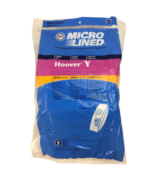 Hoover Hoover DVC Bags - Type Y (9 Pack)
