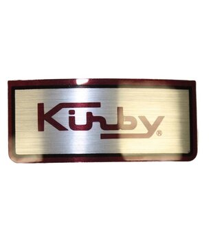 Belt Lifter Bottom Label - Kirby HI/LII (Maroon)