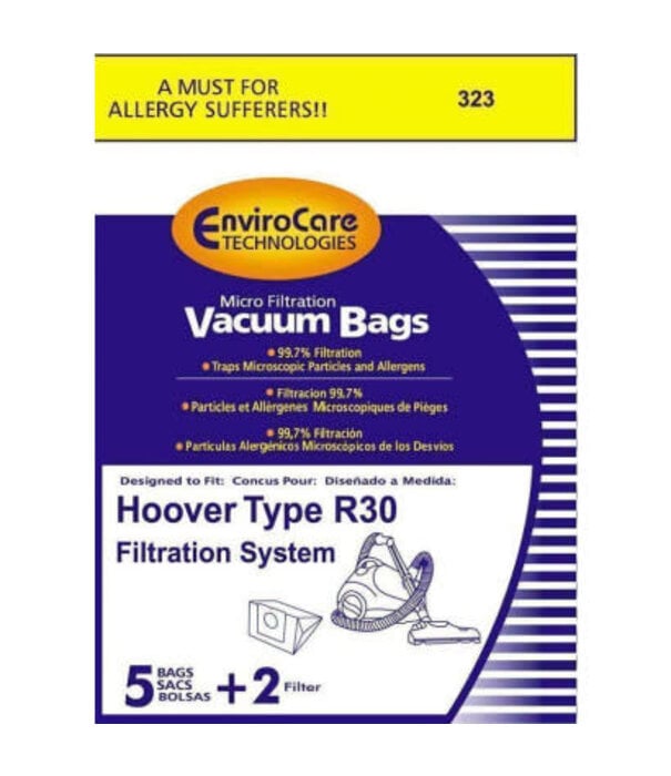 Hoover Envirocare Hoover Bags - Type R30 (5 Pack)