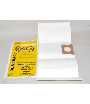 Shop Vac EnviroCare Bags - 5 to 8 Gallon Dry Pickup  (3 Pack)