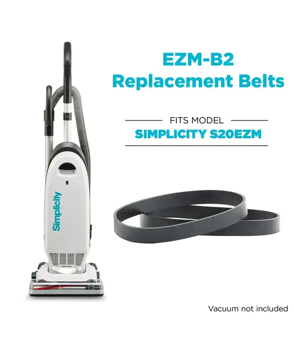 Riccar & Simplicity Belt  - Simplicity & Riccar S20EZM, S20, R20 (2 Pack)