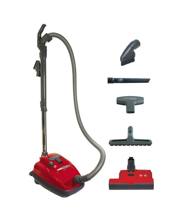 Sebo Sebo Canister Vacuum -  Airbelt K3 Premium with ET1 Power Nozzle & Parquet Brush (Red)