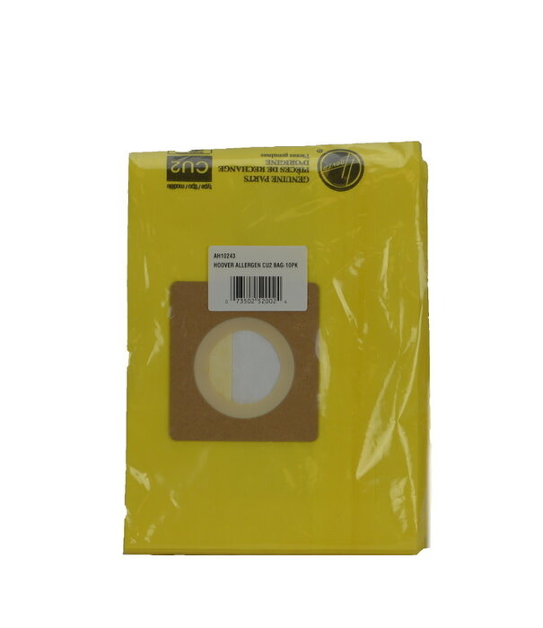 Hoover Hoover Genuine Bags - Type Allergen CU2 Commercial (10 Pack)