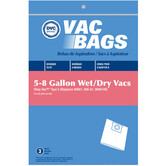 DVC Paper Bag - Shopvac 5/6/8 Gallon Type E (3 Pack)