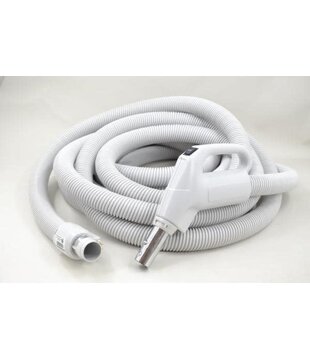 Central Vacuum Hose - PlastiFlex Direct Connect 35' (Gray)