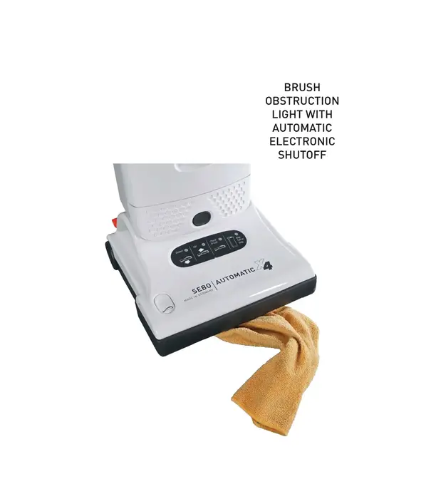 Sebo Upright Vacuum - SEBO Automatic X4 Arctic White (12" Nozzle)