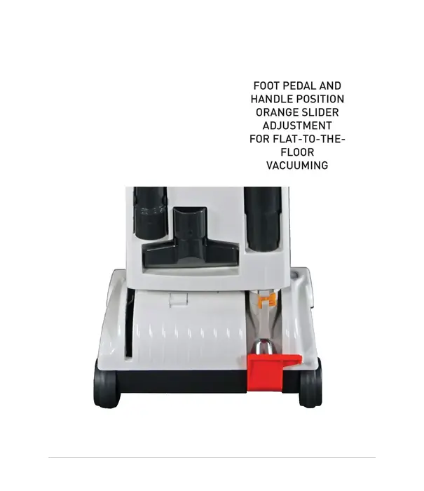 Sebo Upright Vacuum - SEBO Automatic X4 Arctic White (12" Nozzle)