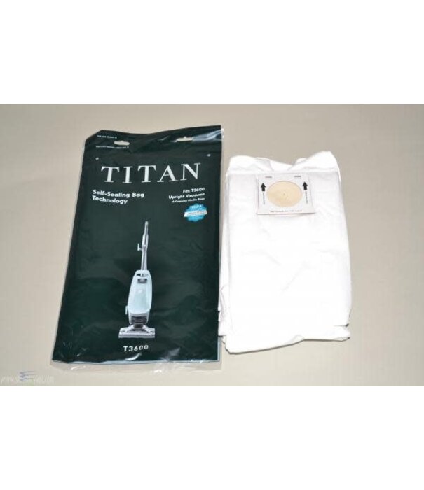 Titan Hepa Bags - Titan Upright T3600 (6 Pack)