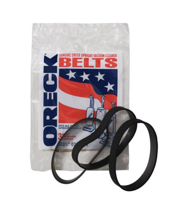 Oreck 3 Pack Belts - Oreck XL Series OEM (Flat)