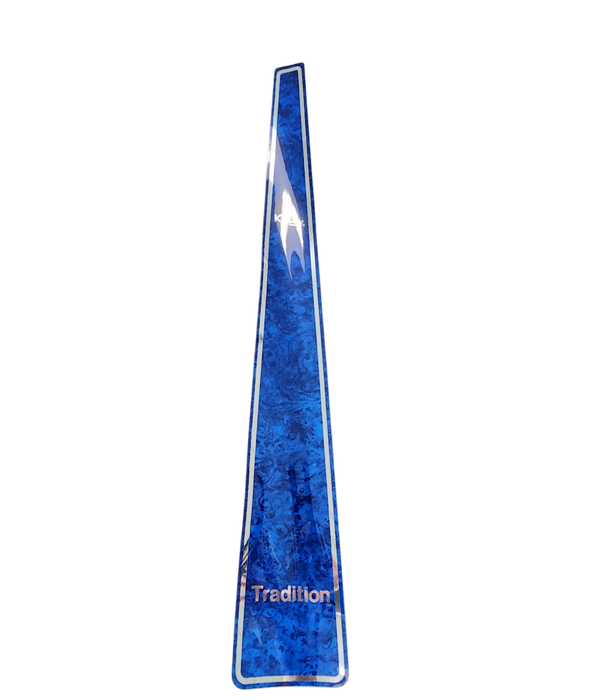 Kirby Handle Fork Label - Kirby 3CB Blue