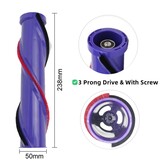 Brush Bar Service Assembly - Dyson V10, SV12 (3 Prong Replacement)