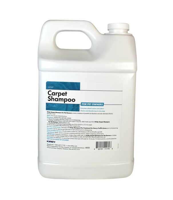 Kirby Carpet Shampoo - Kirby Pet Formula Gallon