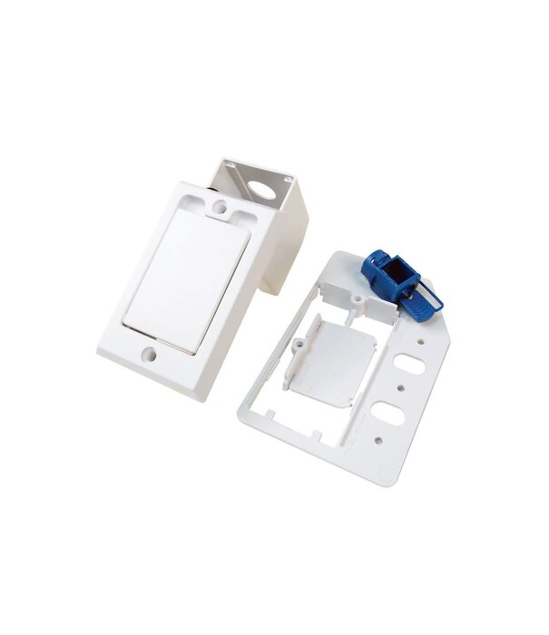 Central Vacuum Supervalve Inlet Door Kit - Central Vacuum (White 110v 3/4 Door)