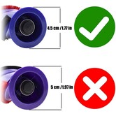 Brush Bar Service Assembly - Dyson 966821-01 and 966084-01 V6 & older V7 models 4 Prong 4.5cm (Replacement)
